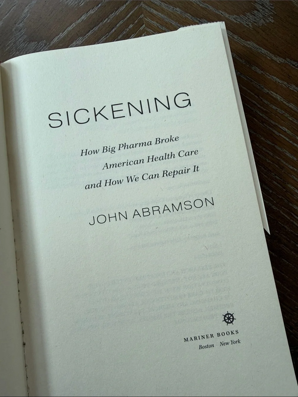 Books hardcover mariner